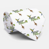 Cravate Sauvez les forêts tropicales (Roulé)