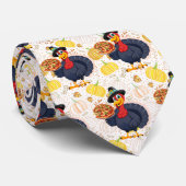 Cravate Save A Turkey Eat Pizza Funny Happy Thanksgiving (Roulé)