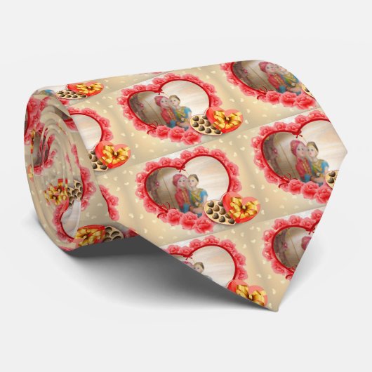 Cravate Save the Date (Roulé)