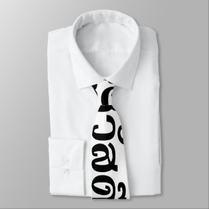Cravate Sawatdee / Hello ~ Thaïlande / Script en thaï