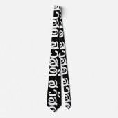 Cravate Sawatdee / Hello ~ Thaïlande / Script en thaï (Devant)