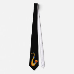 Cravate Saxophone