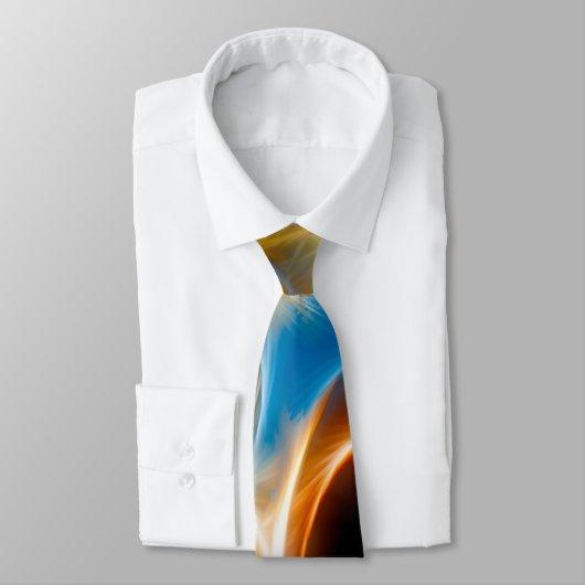 Cravate Saxophone - fractale (Attaché)