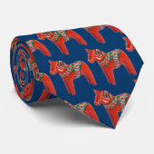 Cravate Scandinave de cheval de Dala de Suédois (Roulé)