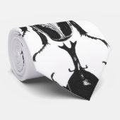 Cravate Scarabées sur le défilé (Roulé)