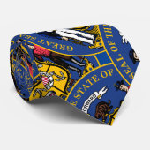 Cravate Sceau d'État du Wisconsin (Roulé)