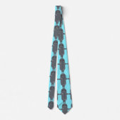 Cravate Sceau gris Thunder_Cove (Dos)