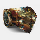 Cravate Scène de nativité pour Noël - Pierre (Roulé)