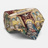 Cravate scène de Pentecôte après le dimanche de Pâques (Roulé)