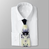 Cravate Scène violette (Attaché)