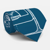 Cravate Schéma Plan Dessin Mécanique (Roulé)