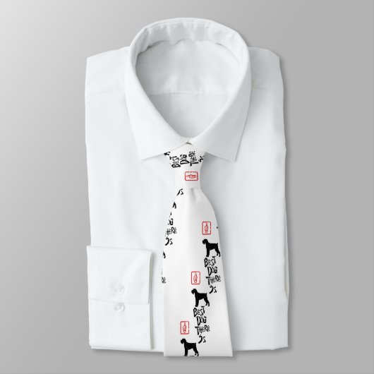 Cravate Schnauzer (Attaché)