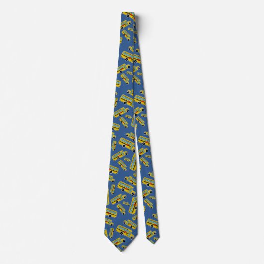 Cravate School Bus Pattern (Devant)