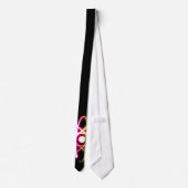 Cravate Science atomique brillante et colorée (Dos)