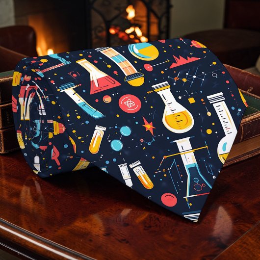 Cravate Science Custom Necktie