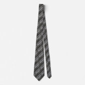 Cravate Science de l'école Noir Chalk Necktie (Devant)