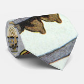 Cravate Science-Fiction vintage, Les Scientifiques Du Labo (Roulé)