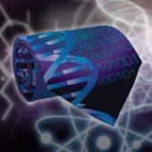 Cravate Science Médicale de l'empreinte génétique