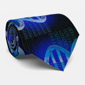 Cravate Science Médicale de l'ID ADN (Roulé)