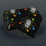 Cravate Science UP ET ATOM<br><div class="desc">A cool,  trendy and fun science-inspirred design. The perfect gift for all scientists,  science teachers,  lab technicians,  science students,  in short,  any science geek in your life (and that includes you)! Designed by Science Geekness at http://www.zazzle.com/sciencegeekness*</div>