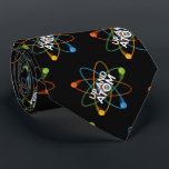 Cravate Science UP ET ATOM<br><div class="desc">A cool, trendy and fun science-inspirred design. The perfect gift for all scientists, science teachers, lab technicians, science students, in short, any science geek in your life (and that includes you)! Designed by Science Geekness at http://www.zazzle.com/sciencegeekness*</div>