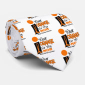 Cravate Sclérose en plaques de milliseconde je porte (Roulé)