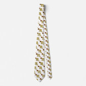 CRAVATE SCORPIO GOLD ZODIAC JEWEL D'ANNIVERSAIRE (Devant)