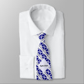 Cravate Scotland St Andrew's Cross Flag Tiled Your Name (Attaché)