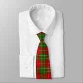 Cravate Scottish Clan Burnett Tartan Plaid (Attaché)