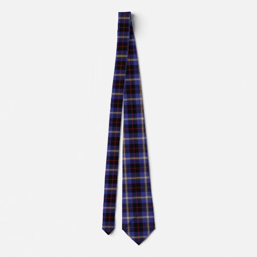 Cravate Scottish Clan Hill Tartan Plaid (Dos)