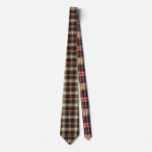 Cravate Scottish Tartan Plaid Custom Necktie (Devant)