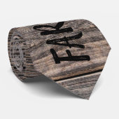 Cravate script rustique FARM LIFE sur bois d'oeuvre (Roulé)