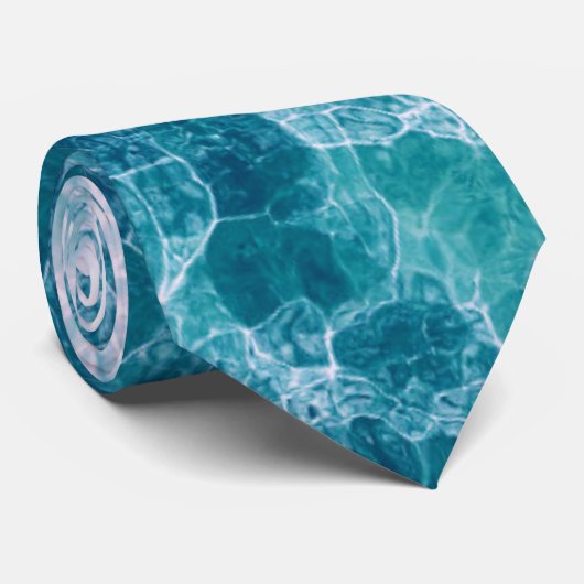 Cravate Sea Foam  Neck Tie (Roulé)