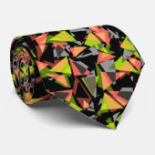 Cravate Seamless geometric triangles shapes (Roulé)