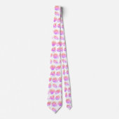 Cravate Seashell Ocean Nautical Pattern Neck Tie (Devant)