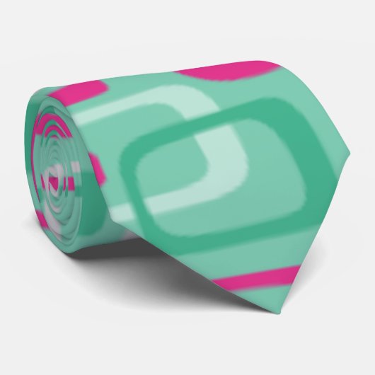 Cravate Secure inYour Masculinity Mid Century Modern Print (Roulé)