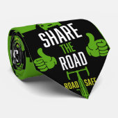 Cravate Sécurité routière à bicyclette (Roulé)
