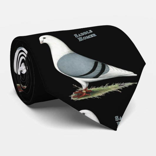 Cravate Selle bleue de Homer (Roulé)