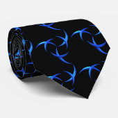 Cravate Sensation bleue (Roulé)