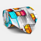 Cravate Sensationel Chic en Unique Stropdas (Opgerold)