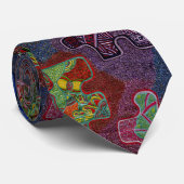 Cravate Sensibilisation sur l'autisme (Roulé)