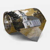 Cravate Sépia de 1800s d'église presbytérienne de rive (Roulé)