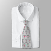 Cravate Sept mots pour un mariage long et heureux (Attaché)