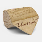 Cravate Série CONSTITUTION américaine (Roulé)