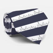 Cravate Série d'horizon de Chicago (Roulé)