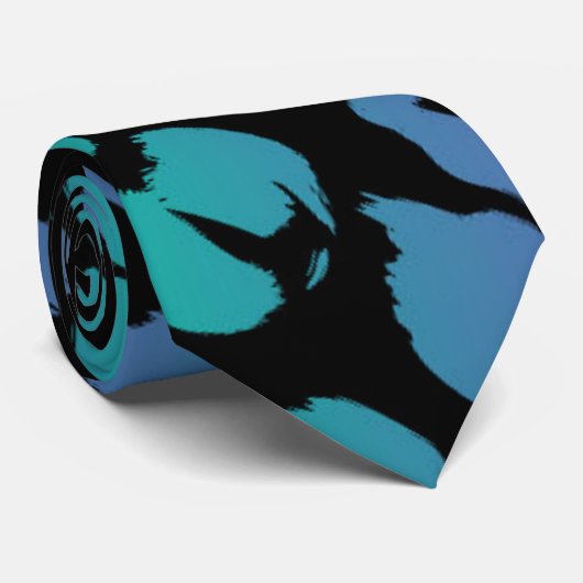 Cravate Série Léopard 1 (Roulé)