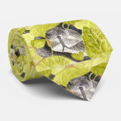 Cravate Serpent de rat noir (Roulé)