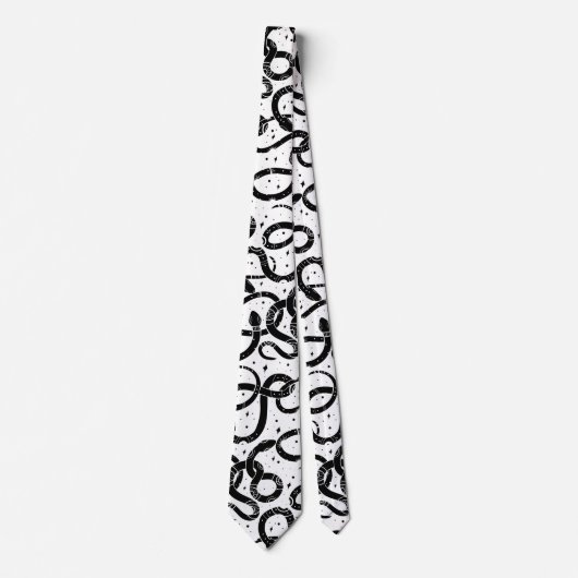 Cravate Serpents de Boho (Devant)
