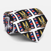 Cravate service aérien spécial SAS badge son reunion vets  (Roulé)