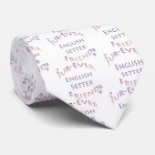 Cravate Setter Furever anglais (Roulé)